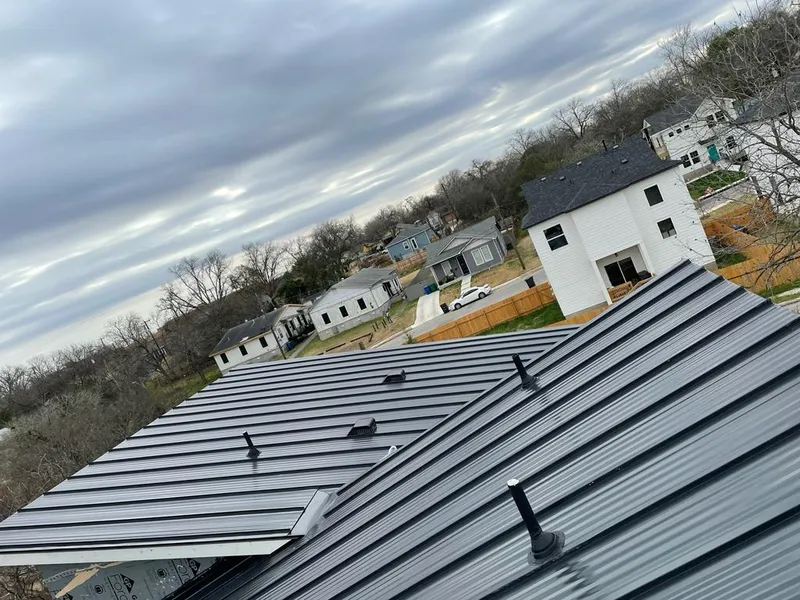 Standing seam metal roof panels with vents for Skylight Repair in Palmer Ranch